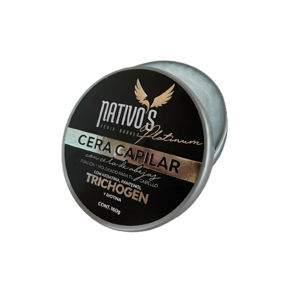 NATIVOS CERA CAPILAR PLATINO