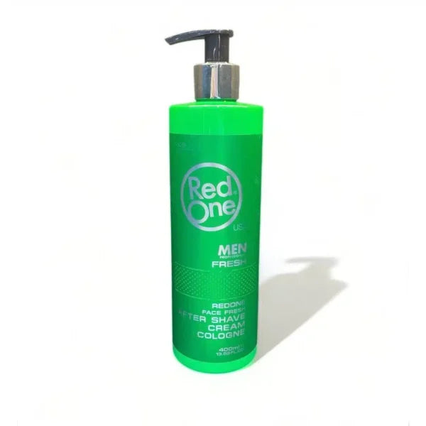 After shave red one cream cologne rojo, negro y verde x400ml