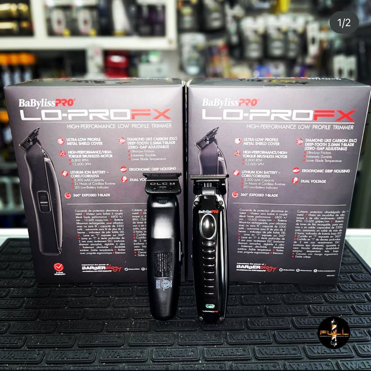 BABYLISS PATILLERA BLACK LO PRO FX