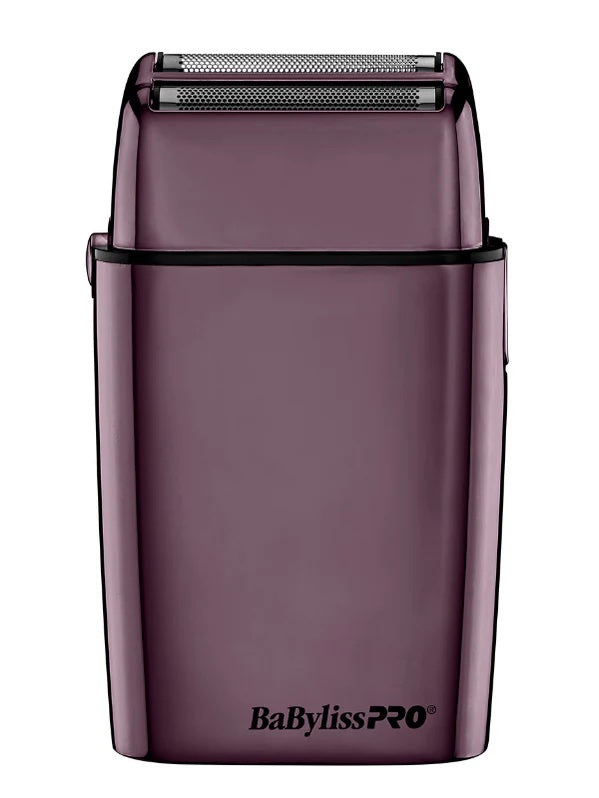BabylissPro Purple Cord/Cordless Metal Double-Foil Shaver