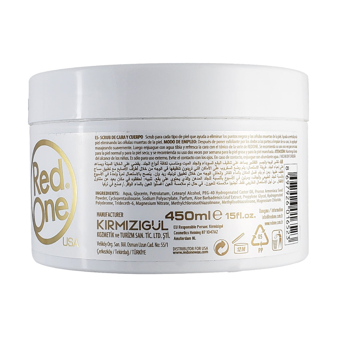 Exfoliante Red One Daily Scrub Aloe Vera & Strawberry 450ml