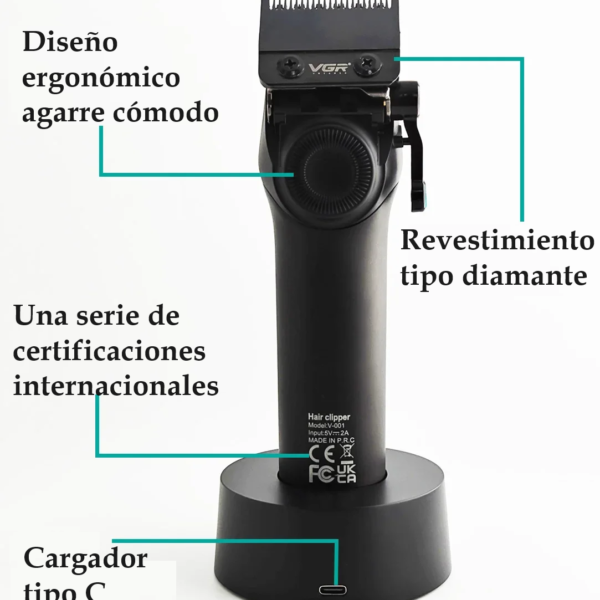 VGR MÁQUINA V-001 NEGRA