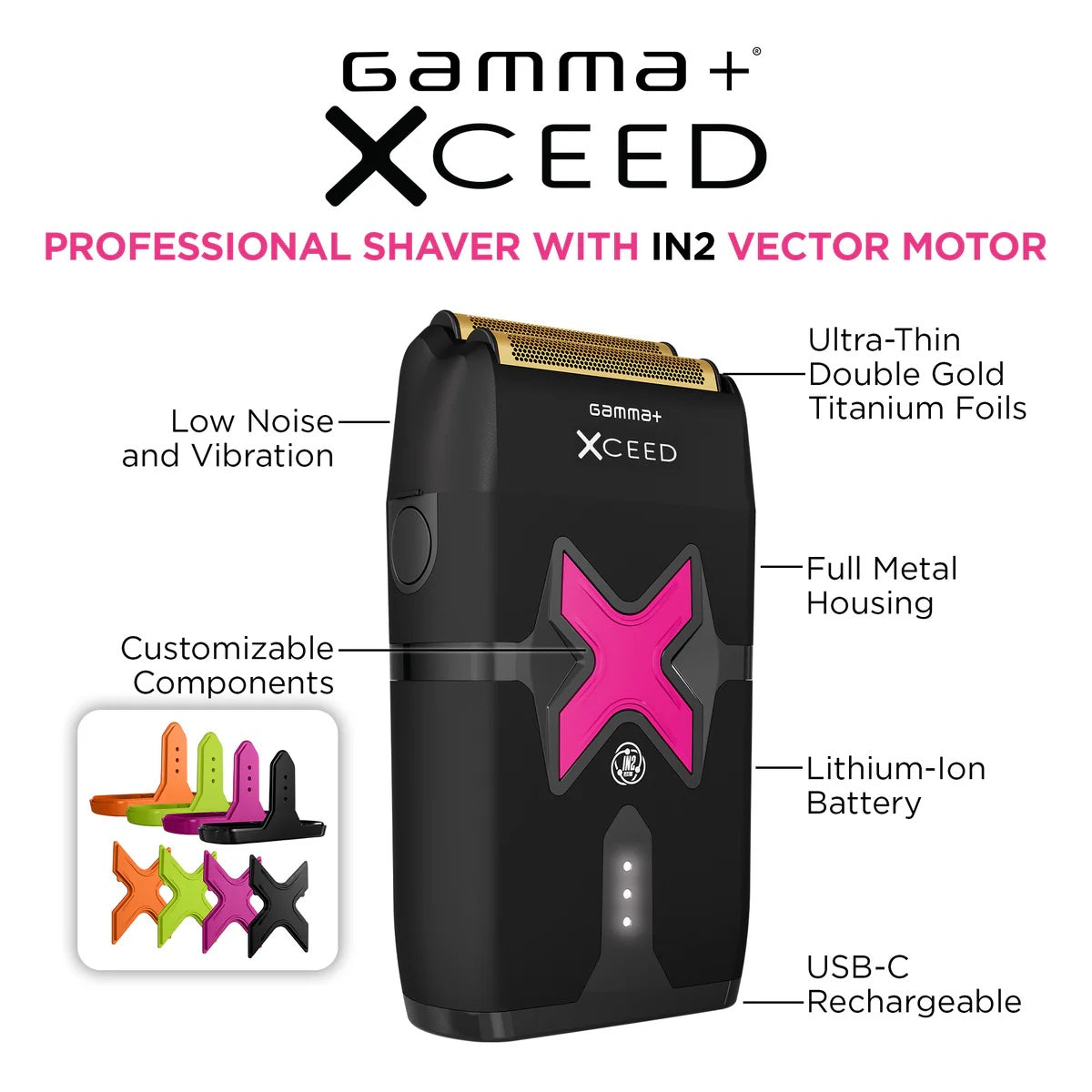 GAMMA+ SHAVER XCEED