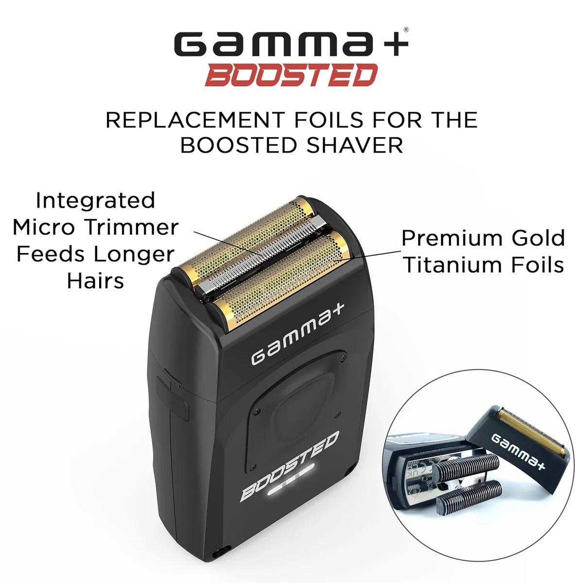 GAMMA REPUESTO SHAVER BOOSTED