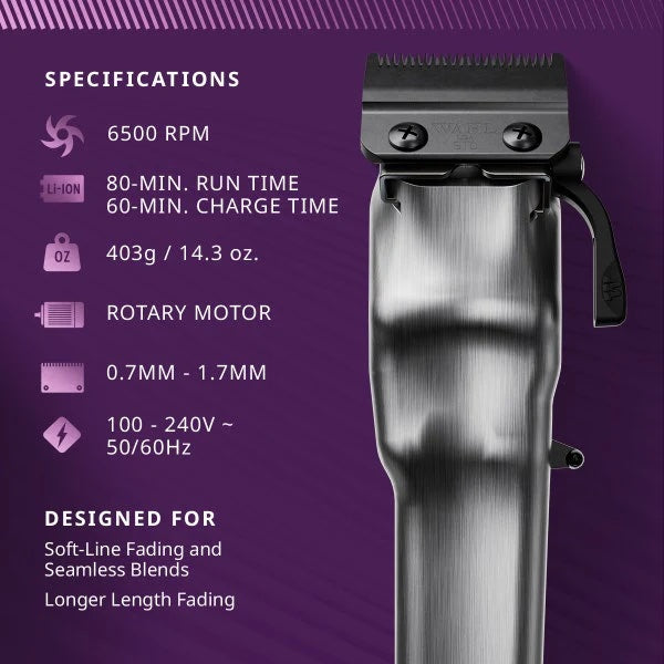 WAHL MÁQUINA LEGEND + CORDLESS PURPLE