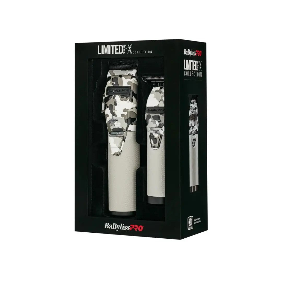BABYLISS COMBO MÁQUINA Y PATILLERA CAMO
