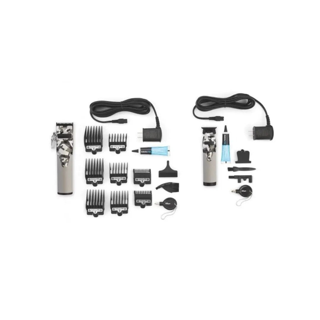 BABYLISS COMBO MÁQUINA Y PATILLERA CAMO