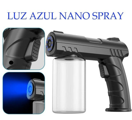 NANO PULVERIZADOR PISTOLA INALÁMBRICA NEGRA