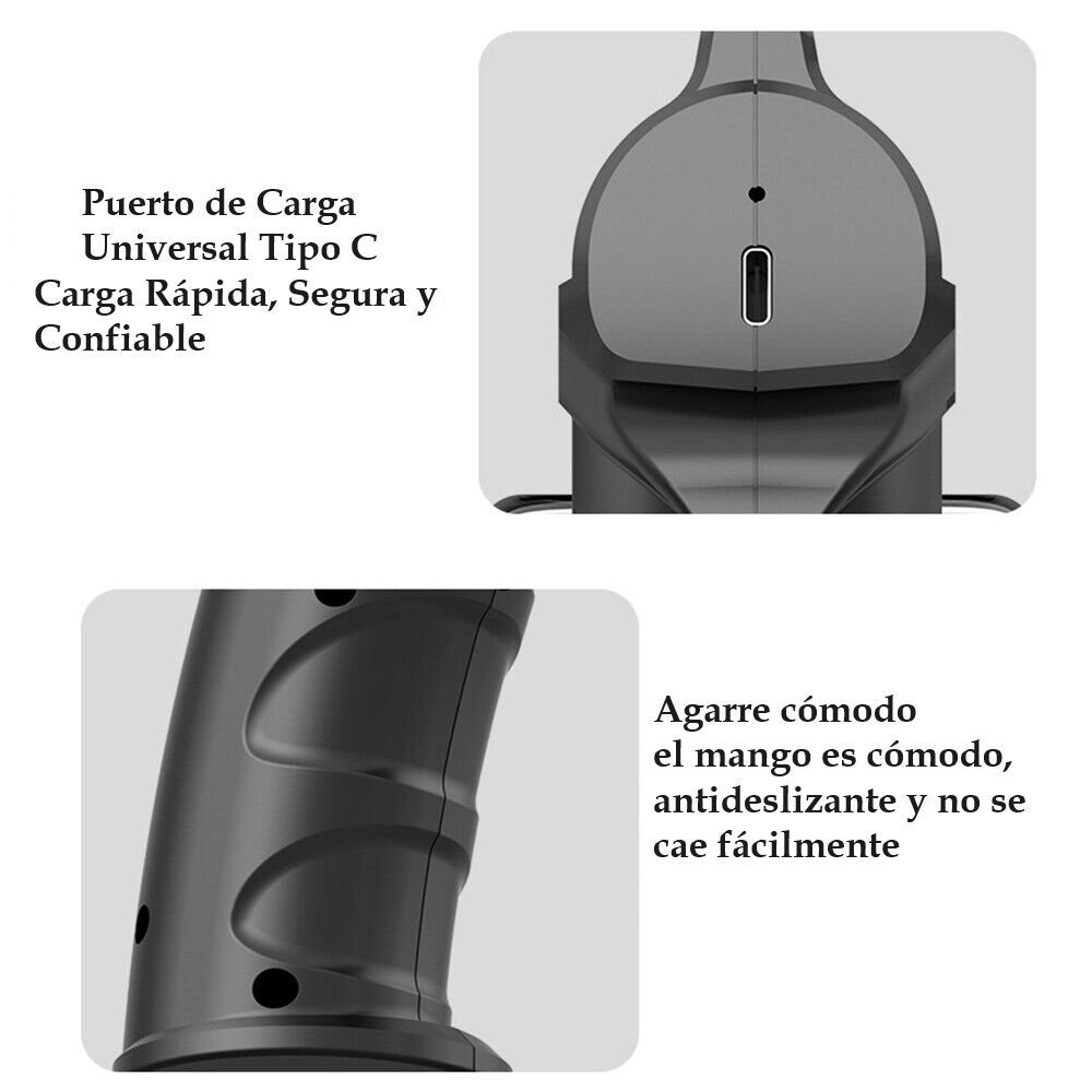 NANO PULVERIZADOR PISTOLA INALÁMBRICA NEGRA