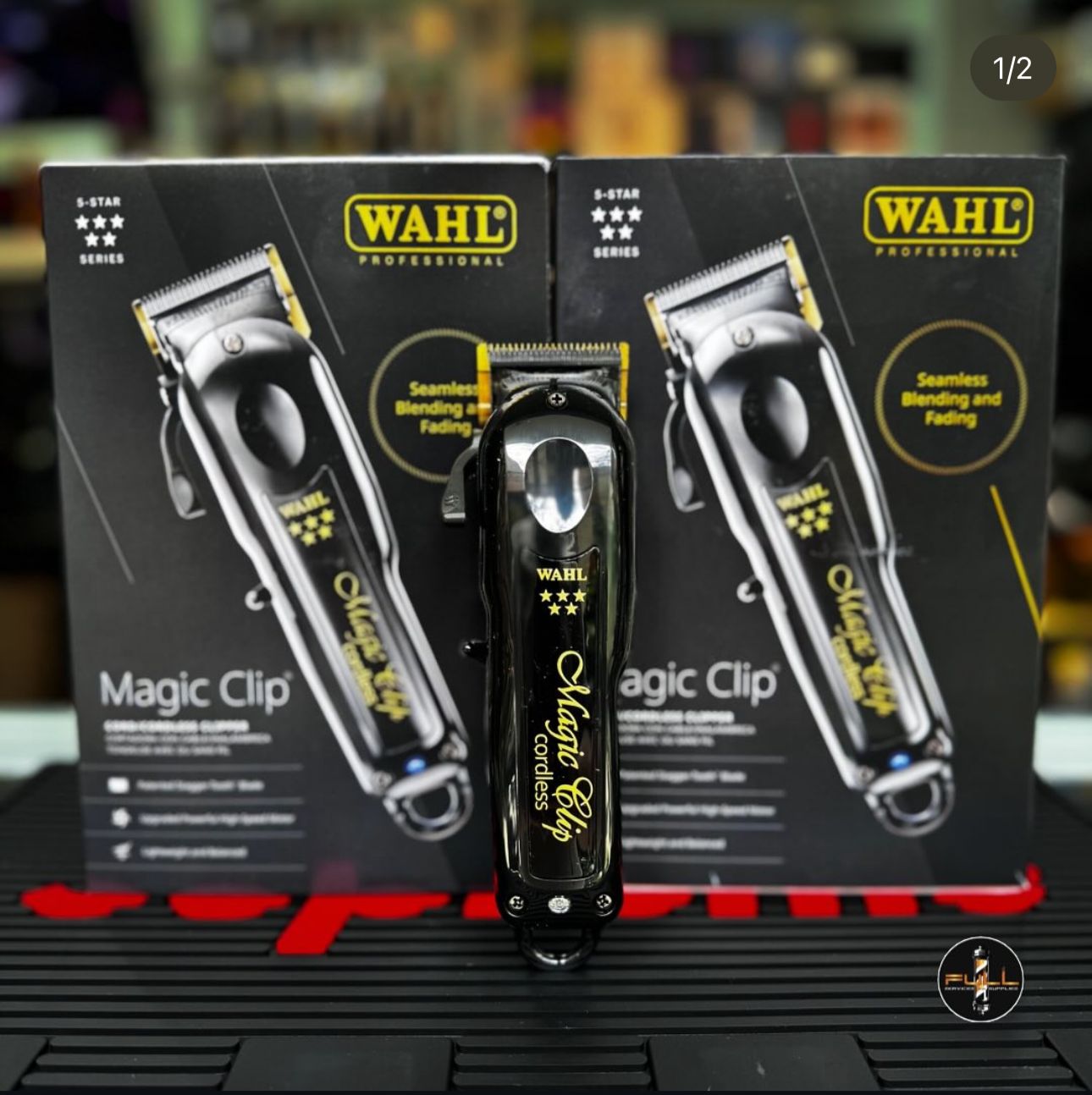 WAHL MÁQUINA MAGIC CLIP CORDLESS BLACK