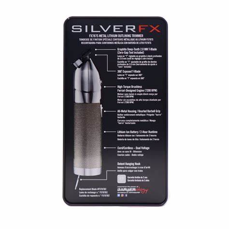 BABYLISS MÁQUINA SILVERFX