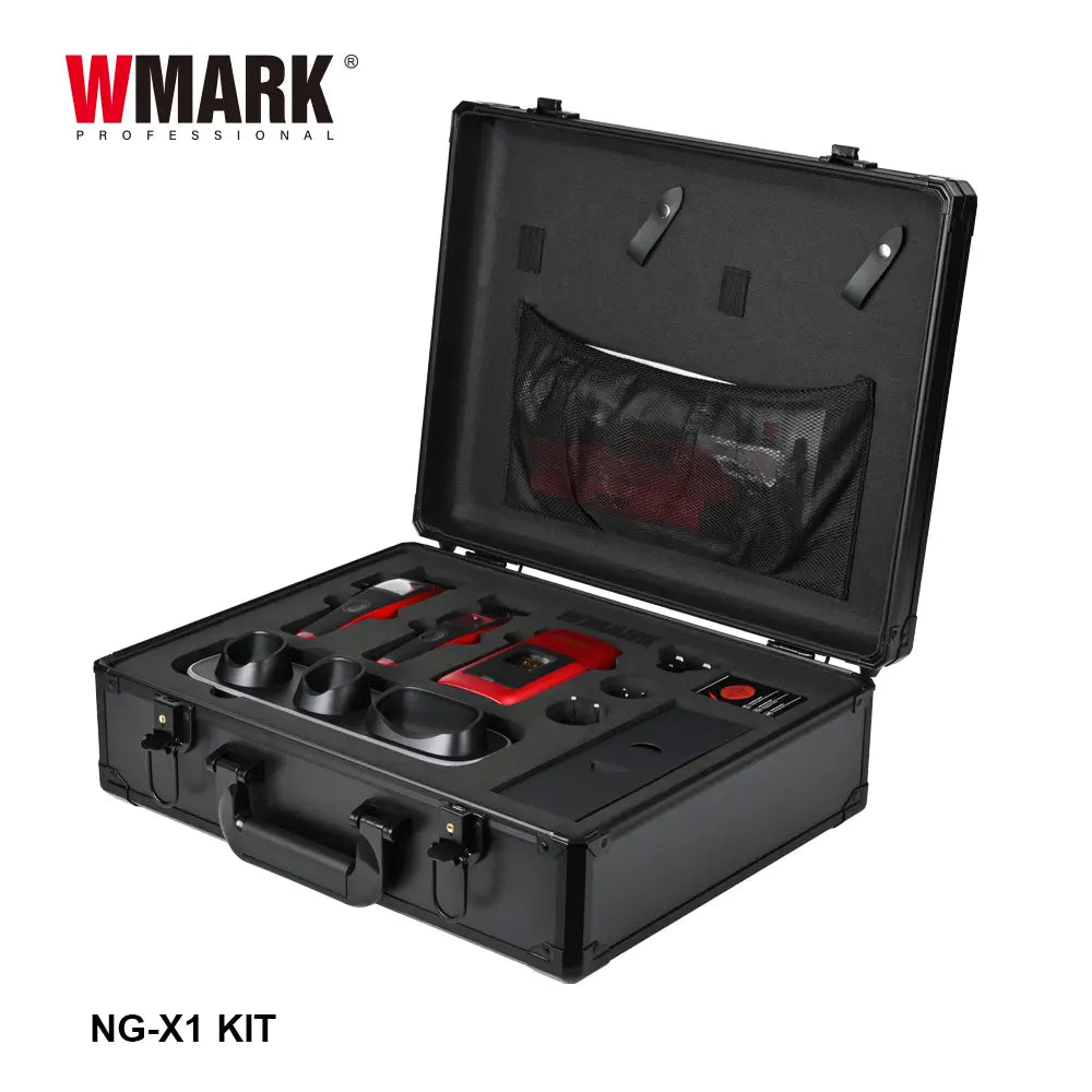 WMARK NG-X1 KIT Kit de barbero con motor vectorial profesional