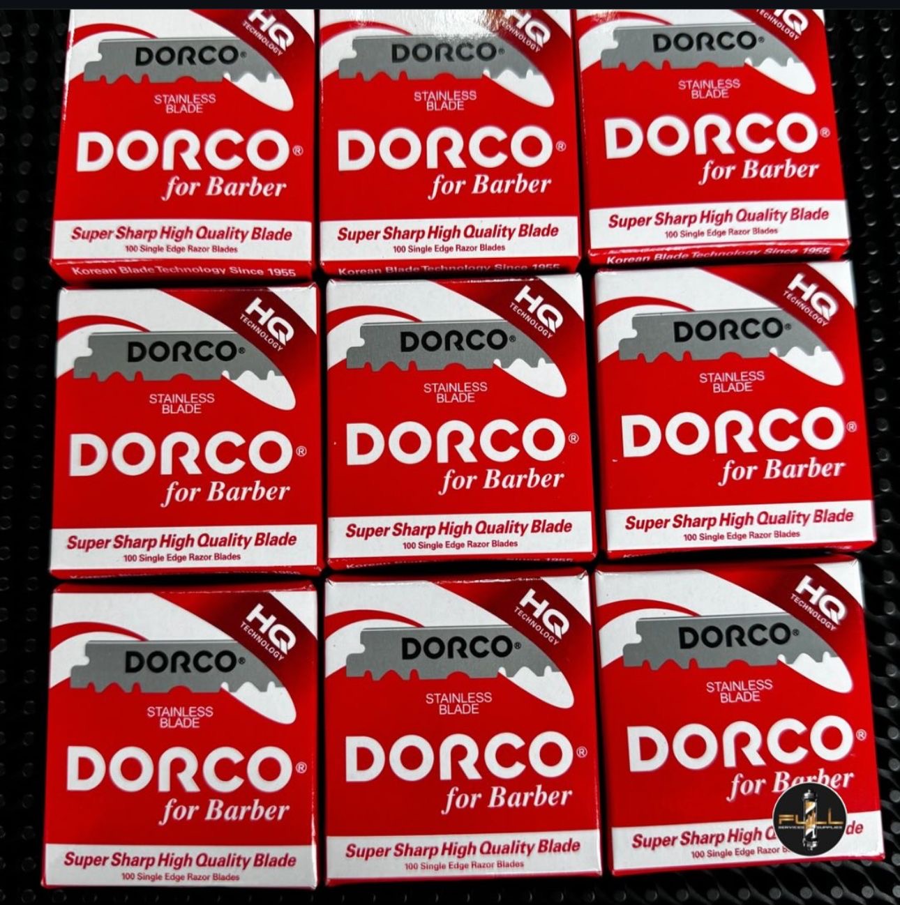 DORCO FOR BARBER X50 PARTIDAS