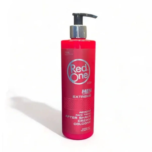 After shave red one cream cologne rojo, negro y verde x400ml