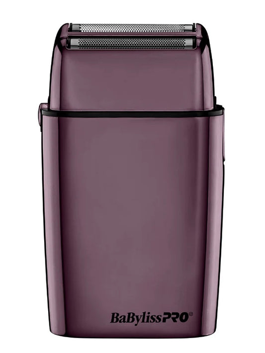 BabylissPro Purple Cord/Cordless Metal Double-Foil Shaver