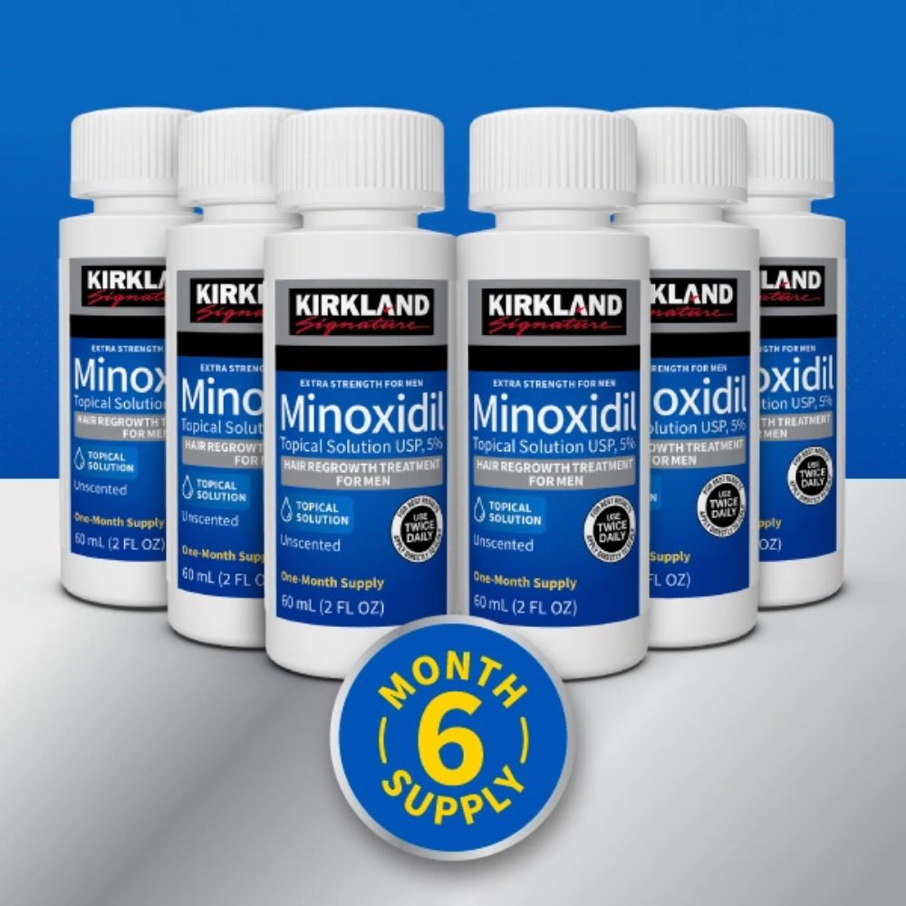 KIRKLAND MINOXIDIL CAJA X6