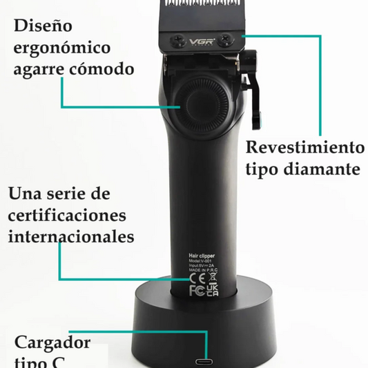 VGR MÁQUINA V-001 NEGRA