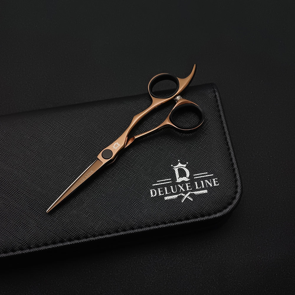DELUXELINE TIJERA INDIVIDUAL ESTILETE 5” y 5.5”