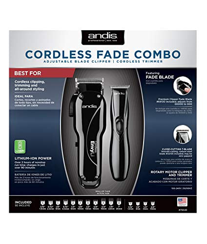 ANDIS COMBO ENVY LI Y SLIMLINE LI