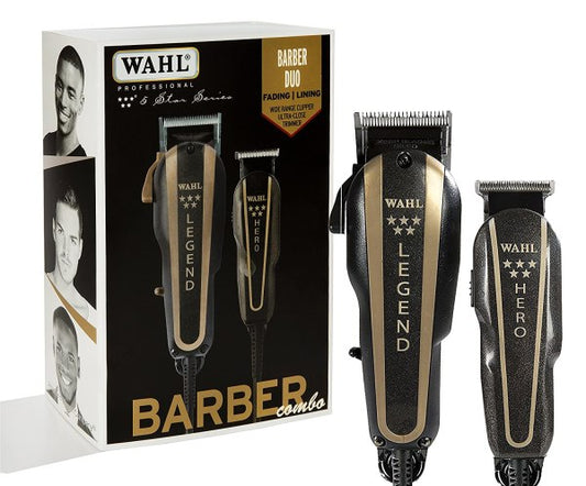 WAHL BARBER COMBO DE CABLE