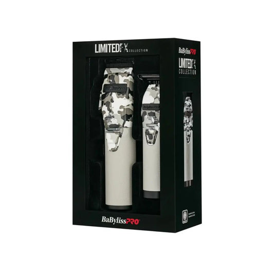 BABYLISS COMBO MÁQUINA Y PATILLERA CAMO